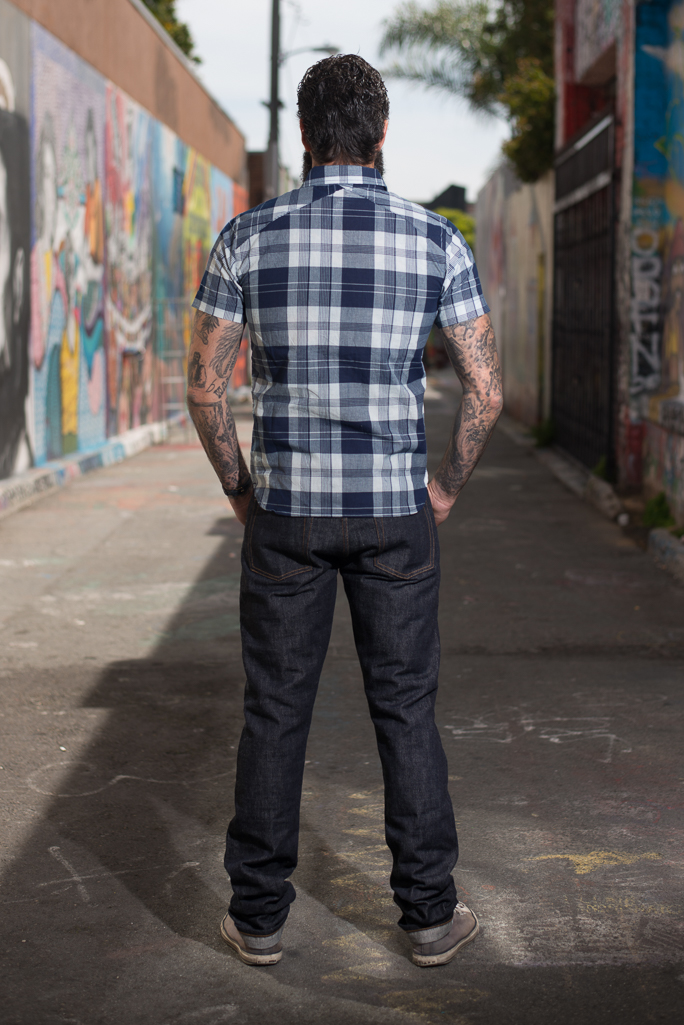 3sixteen+ 40BSP 16.5oz Caustic Wave Denim  - Straight Tapered - Image 1
