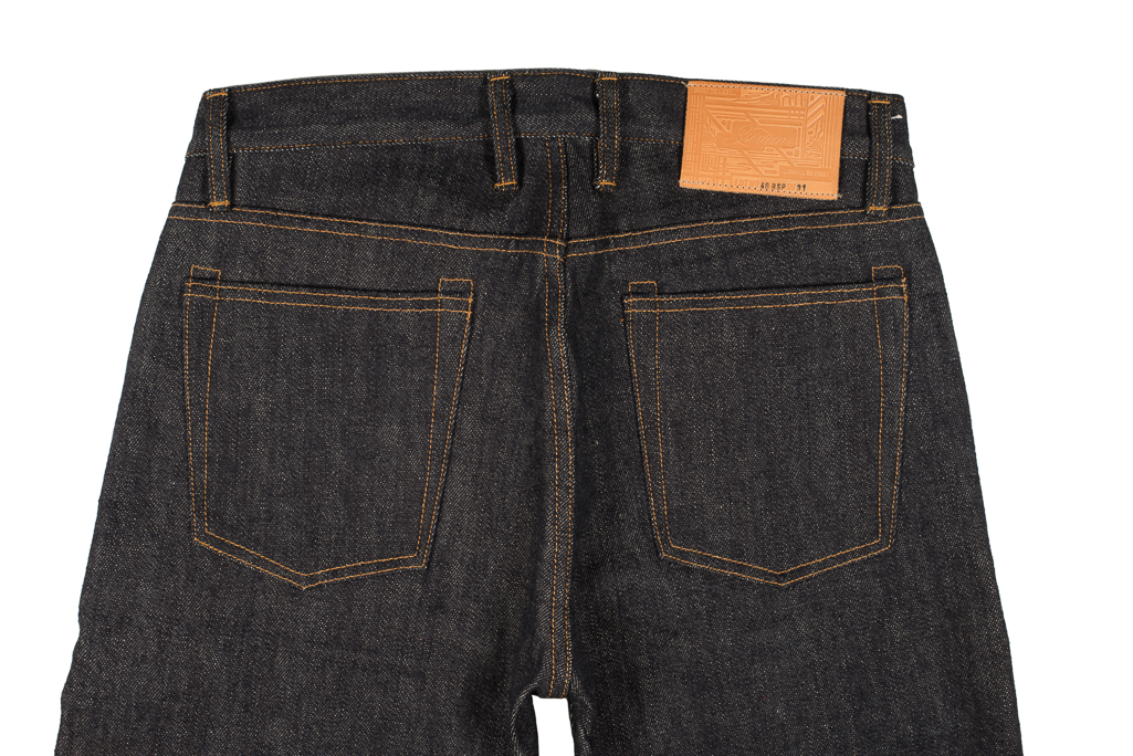 3sixteen+ 40BSP 16.5oz Caustic Wave Denim  - Straight Tapered - Image 3