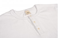 3sixteen Heavyweight Henley T-Shirt - White - Image 2