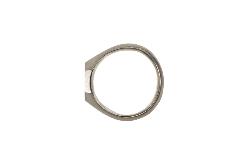 Neff Goldsmith Signet Ring - Sterling Silver - Image 3
