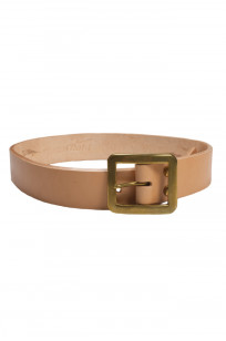 Strike Gold Leather Belt - Tan - Image 0
