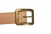Strike Gold Leather Belt - Tan - Image 1