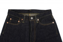Iron Heart 888s 21oz Denim Jean - High Rise Straight Tapered - Image 3