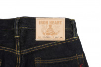 Iron Heart 888s 21oz Denim Jean - High Rise Straight Tapered - Image 6
