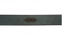 Iron Heart Heavy Duty Cowhide Belt - Brass/Black - Image 3