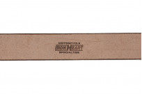 Iron Heart Heavy Duty Cowhide Belt - Brass/Brown - Image 3