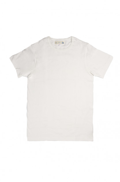 Merz b. Schwanen 2-Thread Heavy Weight T-Shirt - White - 215.01