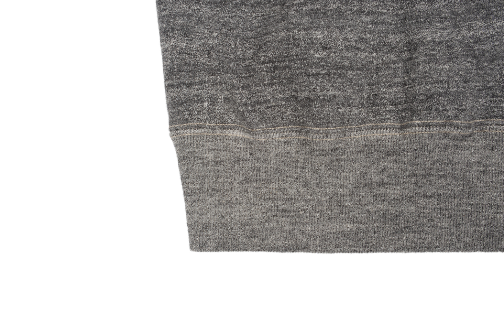 Stevenson Loopwheeled Extra Long Staple Cotton Sweatshirt - Gray - Image 6