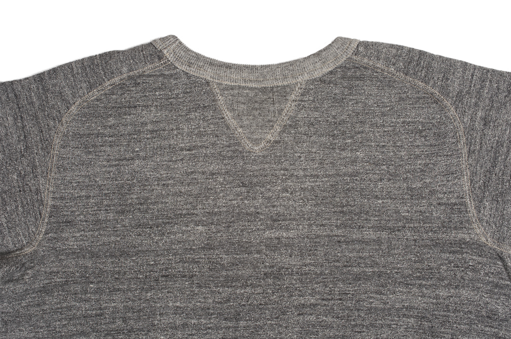 Stevenson Loopwheeled Extra Long Staple Cotton Sweatshirt - Gray - Image 7