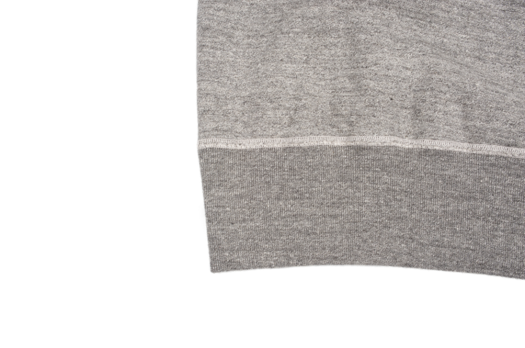 Buzz Rickson Flatlock Seam Crewneck Sweater - Gray - Image 8