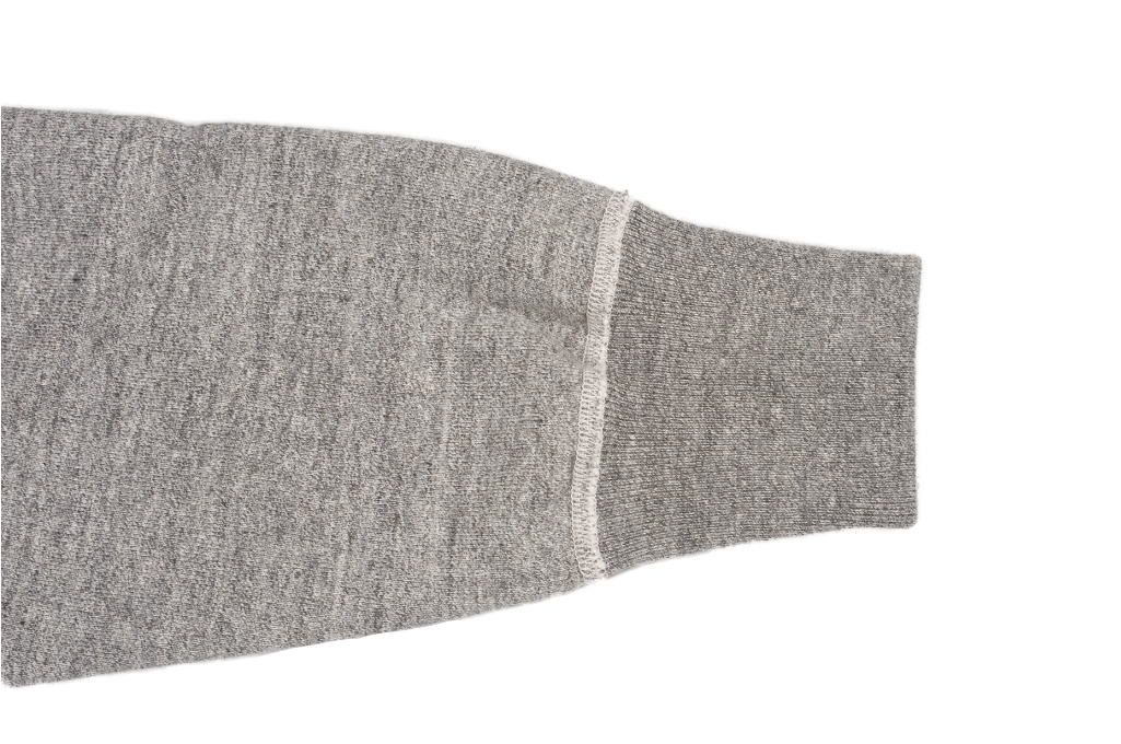 Buzz Rickson Flatlock Seam Crewneck Sweater - Gray - Image 10
