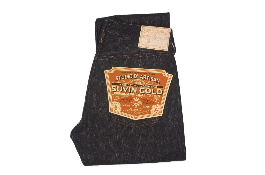Studio D'Artisan Suvin Gold Cotton Fiber Jeans