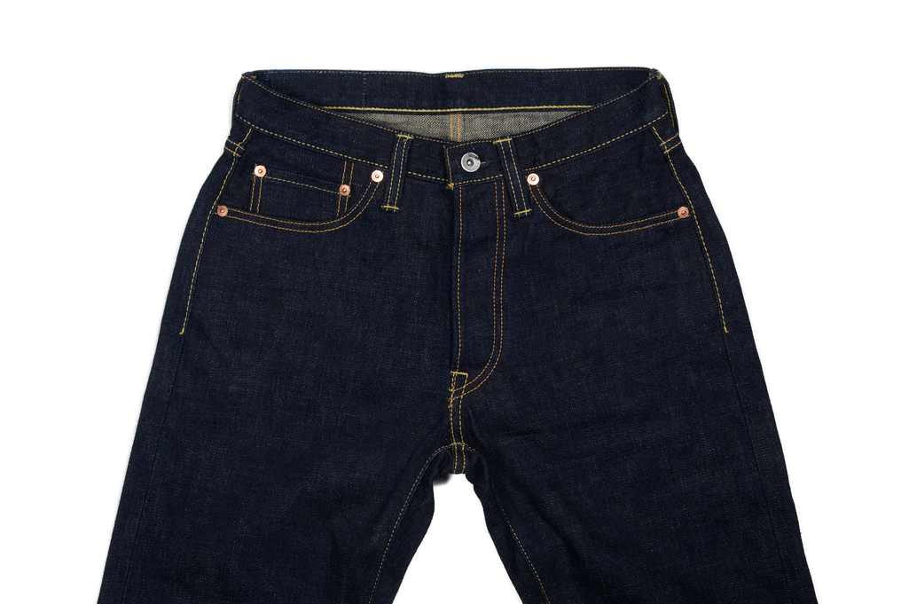 Iron Heart 633s-18 Vintage Denim Jeans - Straight Tapered - Image 2