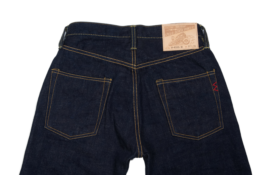 Iron Heart 633s-18 Vintage Denim Jeans - Straight Tapered