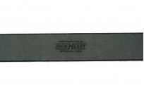Iron Heart Heavy Duty Cowhide Belt - Nickel/Black - Image 2