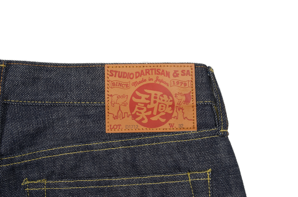 Studio D'Artisan Memphis x Zimbabwe Cotton Fiber Jeans - Slim Tapered D1712S
