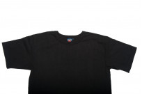 Studio D’Artisan Tsuri-Ami Loopwheeled Blank T-Shirts - Plastic-Packed Black - Image 1