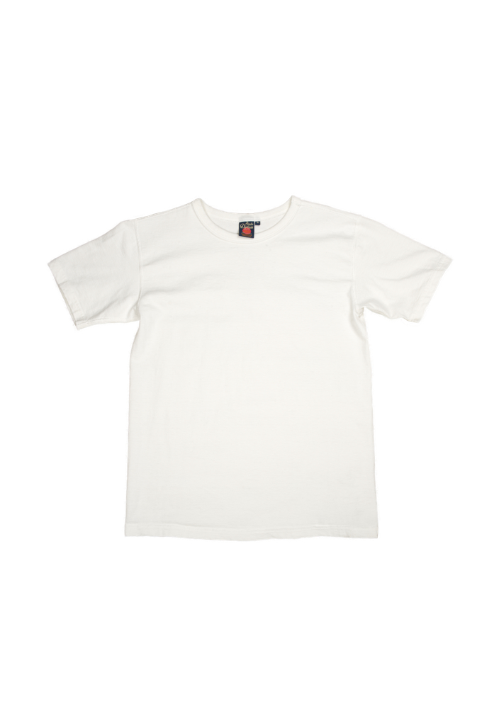 Studio D’Artisan Tsuri-Ami Loopwheeled Blank T-Shirts - Plastic-Packed White - Image 0