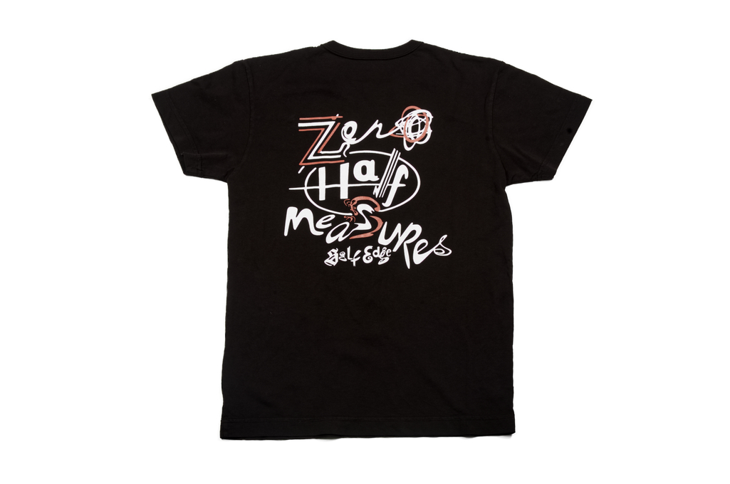Self Edge Graphic Series T-Shirt #5 - Zero Half Measures