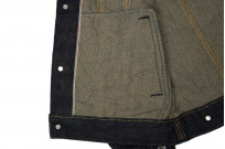Iron Heart Type III 21oz Indigo Jacket w/ Hand Pockets - Image 9