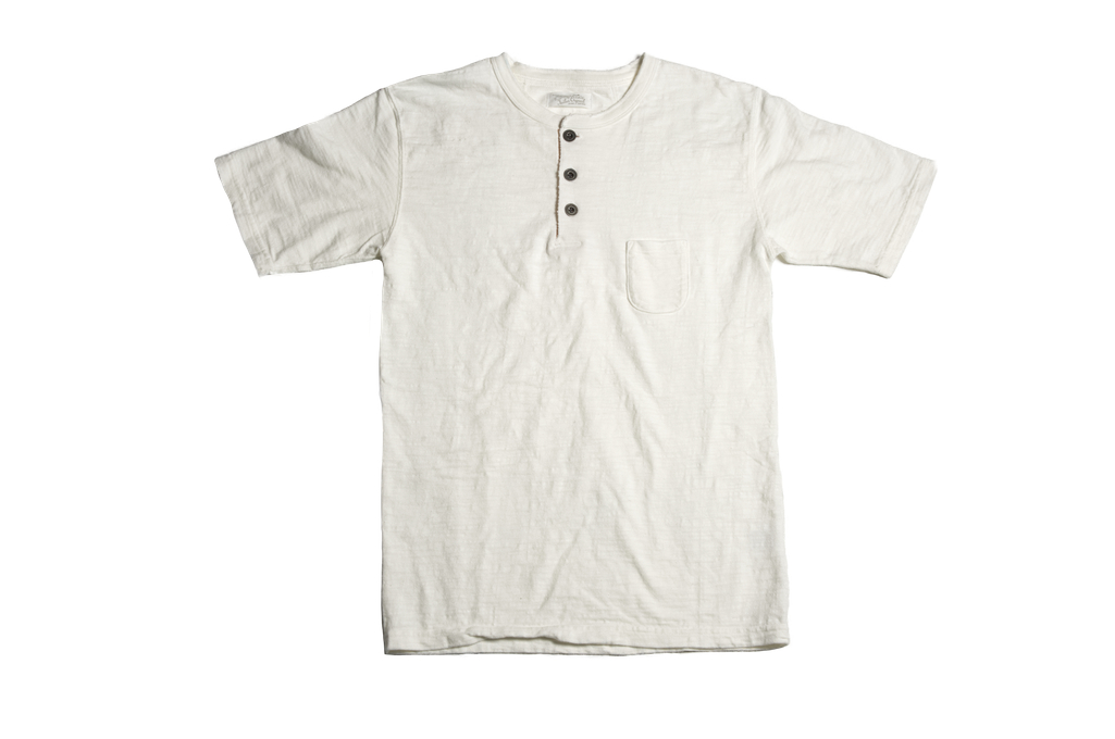 Orgueil Wave Master Flex Shirt - White Henley