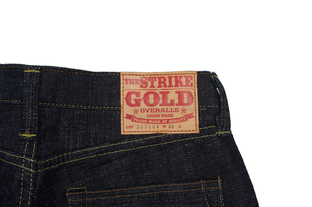 Strike Gold 7104 17oz Kinda Wavy Jean - Straight Tapered
