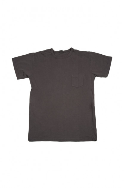 3sixteen Garment Dyed Pocket T-Shirt - Charcoal
