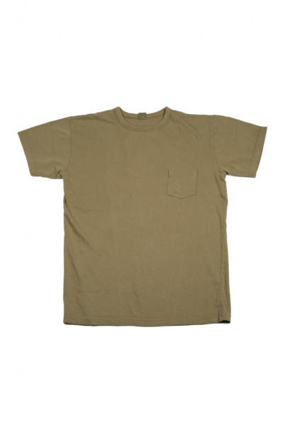 3sixteen Garment Dyed Pocket T-Shirt - Olive