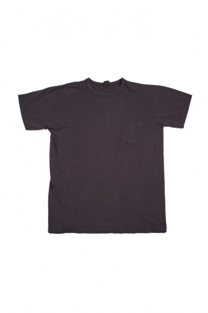 3sixteen Garment Dyed Pocket T-Shirt - Purple