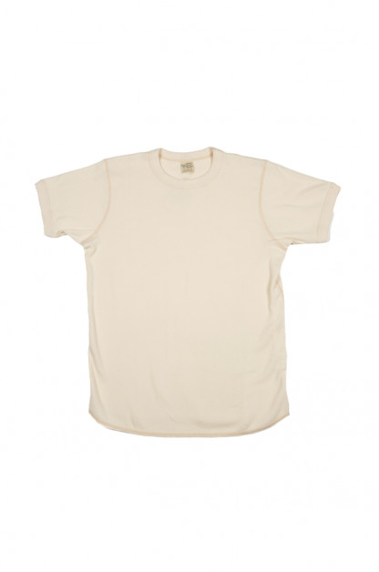 Buzz Rickson Blank Thermal T-Shirt - Natural