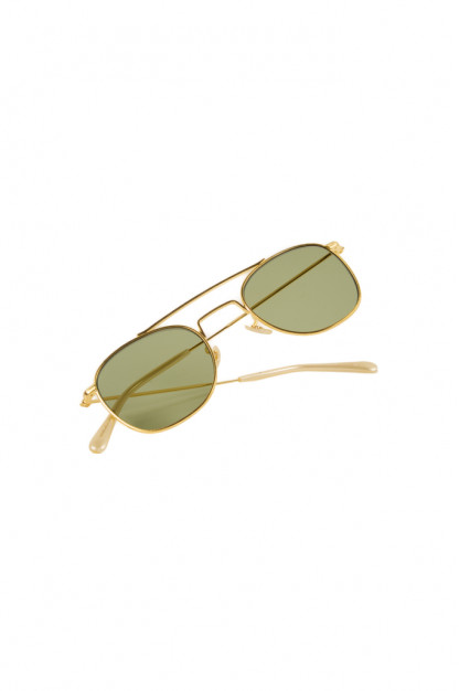 Globe Specs Nickel Alloy &amp; Acetate Sunglasses - Sullivan