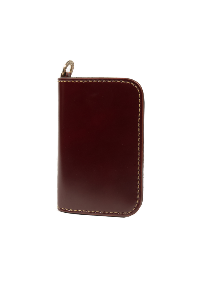 Iron Heart Cordovan Mid-Length Wallet - Ox-Blood - Image 0