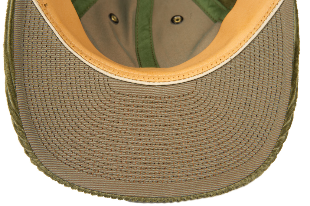 Poten Japanese Made Cap - Olive Cord - Image 4