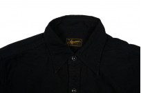 Stevenson Cody Snap Shirt - Black/Black Denim - Image 4
