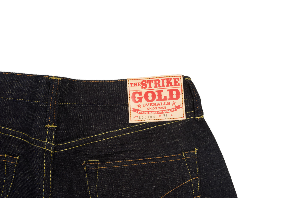 Strike Gold 5104 Weft Slub Jean - Straight Tapered