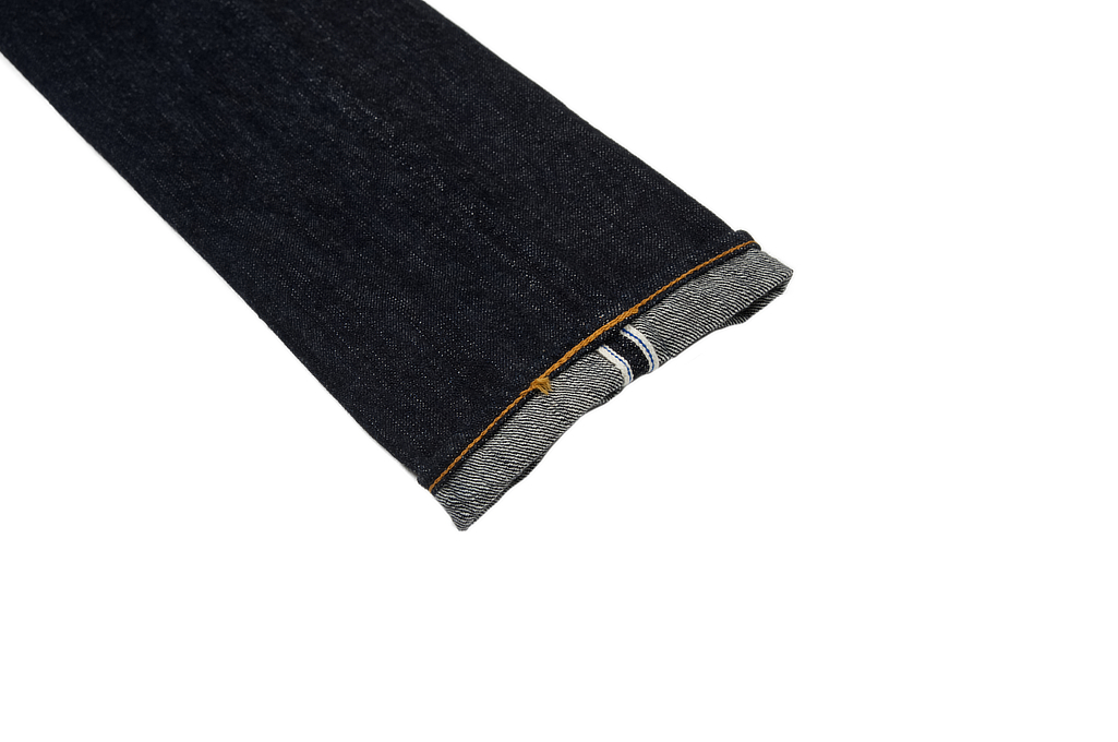 Pure Blue Japan 1143 12oz Summer Denim Jeans - Straight Tapered Indigo - Image 8