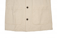 Seuvas No. 11 Canvas Coverall Jacket - Natural - Image 6