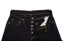 Strike Gold 5004 15.5oz Denim Jeans - Double Indigo Straight Tapered - Image 9