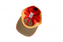 Poten Japanese Made Cap - Coated Red Cotton - Image 3