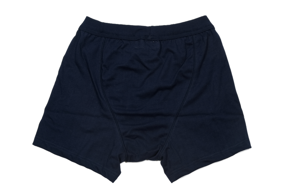 Merz B. Schwanen Loopwheeled Boxer Brief Underwear - Ink Blue - 255.66 - Image 3