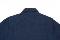 3sixteen Fatigue Over Shirt - Navy Slub Linen - Image 6