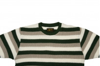 Stevenson Endless Drop Summer Knit Shirt - Green/Gray - Image 3