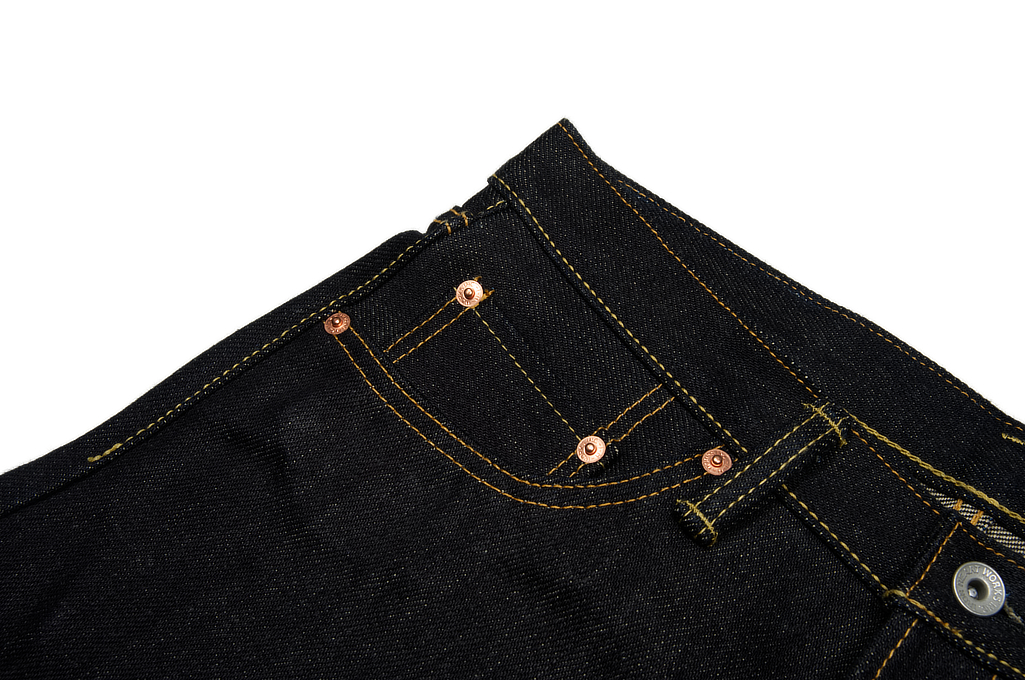 Iron Heart 633-XHS Jean - 25oz Straight Tapered - Image 4