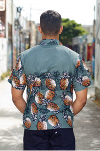 Human Made Cotton Button’d Shirt - Pineapple Moments - Image 1