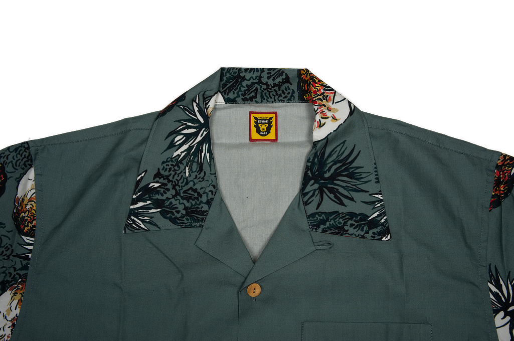 Human Made Cotton Button’d Shirt - Pineapple Moments - Image 3