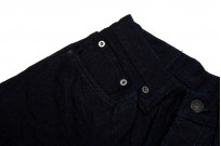 Pure Blue Japan XX-18oz-019 Jeans - Straight Tapered Indigo/Indigo Slub - Image 4