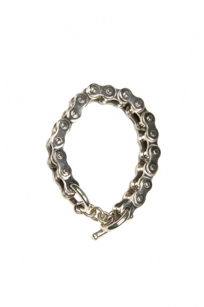 Iron Heart Sterling Silver Bracelet