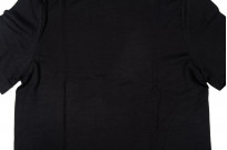 Merz B. Schwanen Loopwheeled T-Shirt - Merino Wool Black - 2W15.99 - Image 4