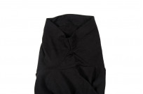 Merz B. Schwanen Loopwheeled T-Shirt - Merino Wool Black - Image 6