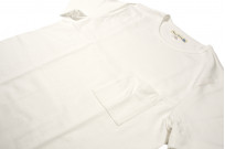 Merz B. Schwanen Loopwheeled Pocket T-Shirt - Super Heavy White - Image 5